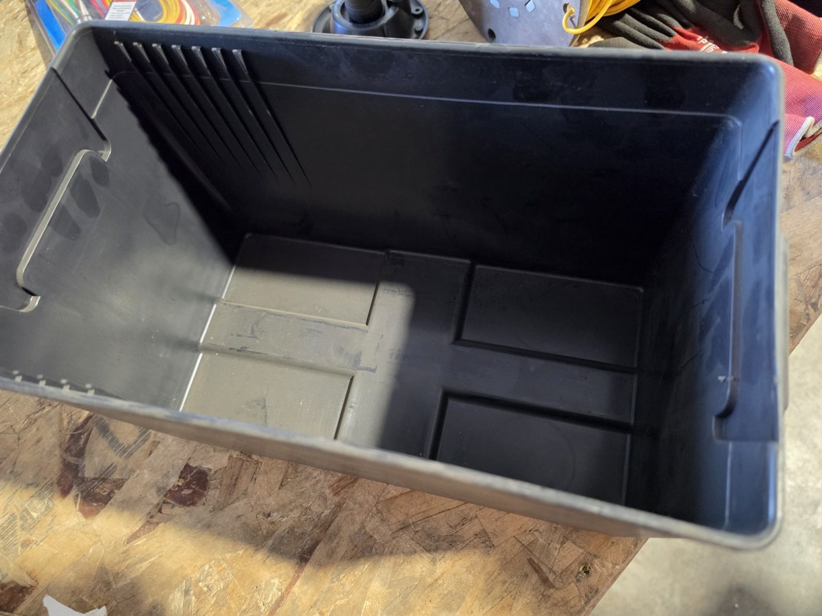 Group 27 battery box inside