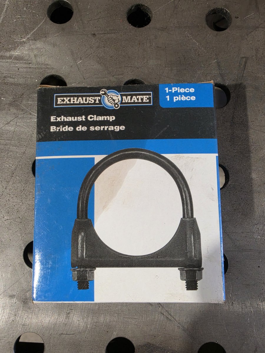 Exhaust Mate exhaust clamp box front