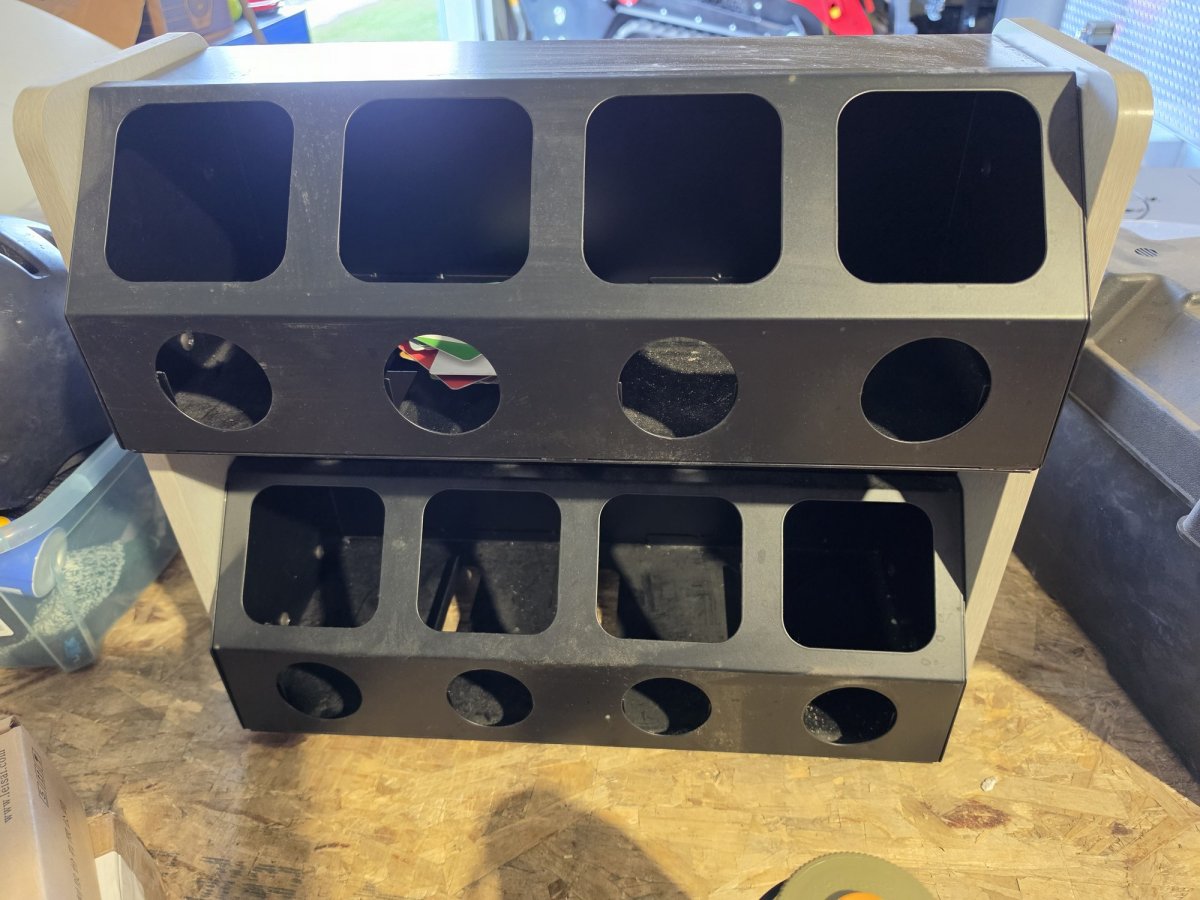 Metal K-Cup pod rack front