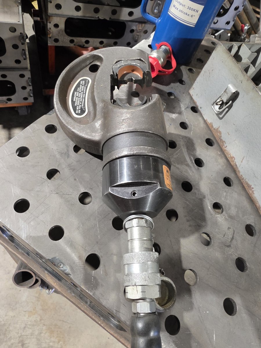 TBM-15PF head top view