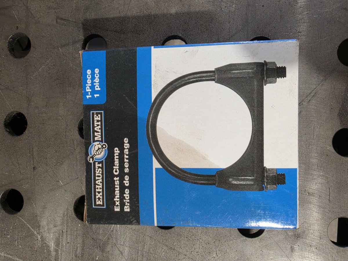 Exhaust Mate exhaust clamp box front