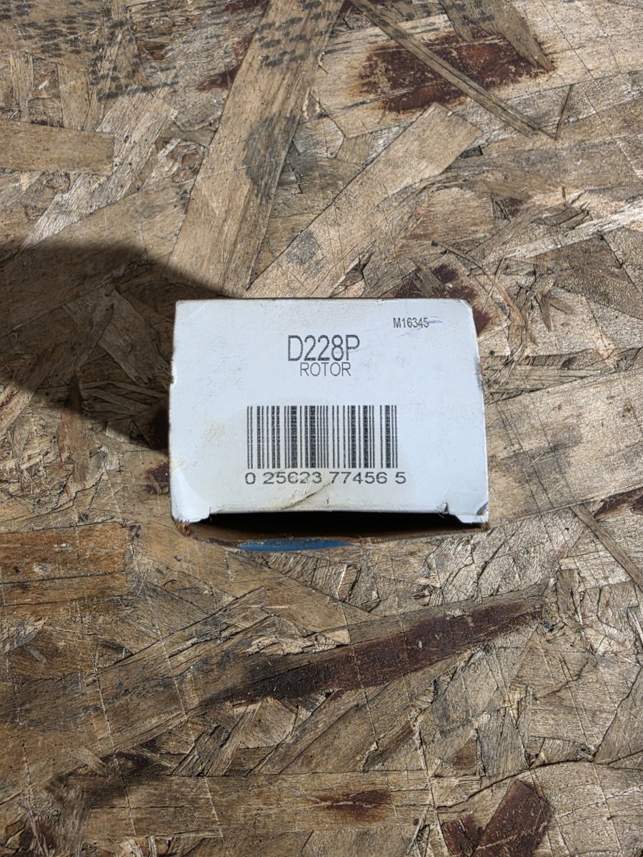 BWD D228P rotor box end with UPC