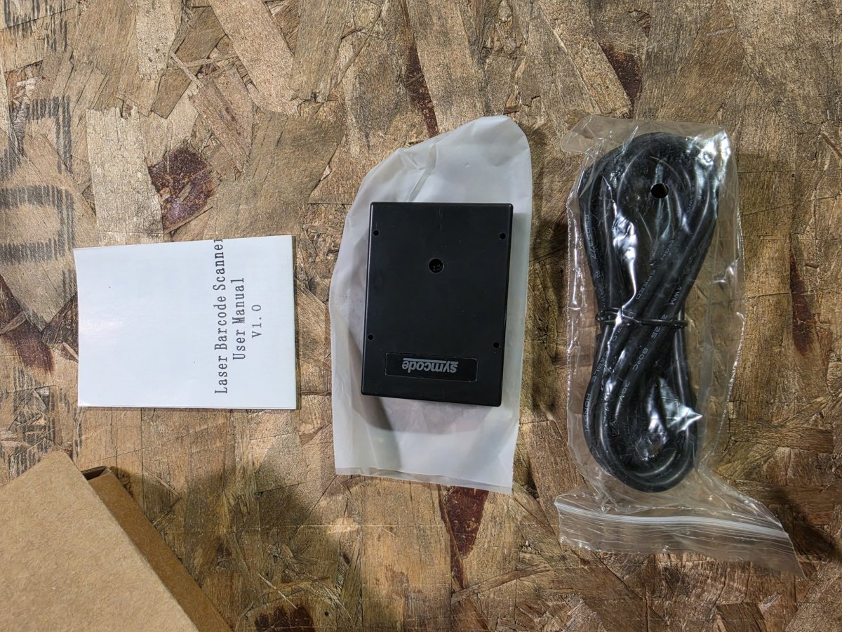 Symcode 2090 scanner contents