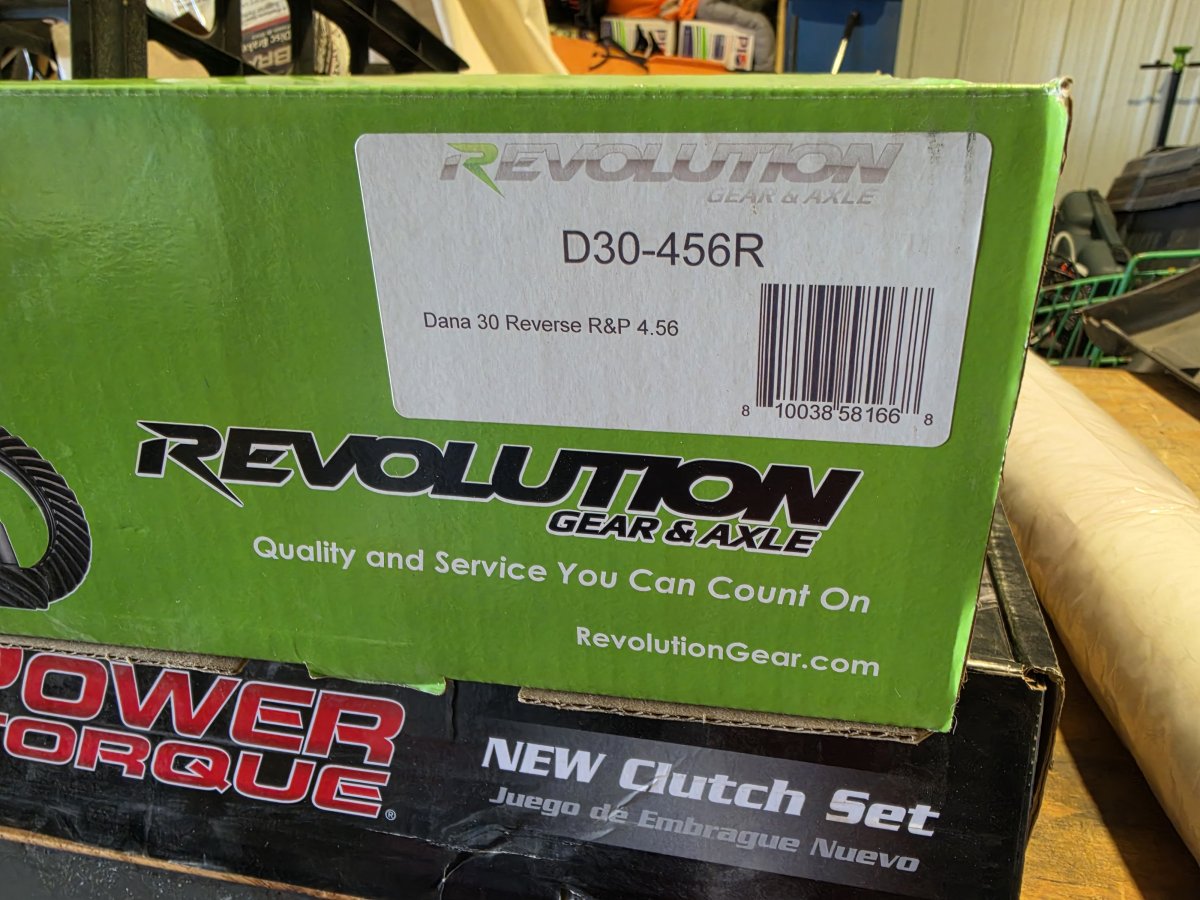 Revolution Gear & Axle D30-456R — Dana 30 Reverse Rotation 4.56 Ring & Pinion
