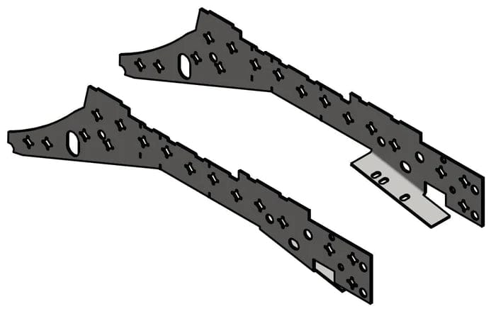 Front UniBody Frame Stiffener (Weld-On) – Jeep Cherokee XJ & Comanche MJ (1984–2001)