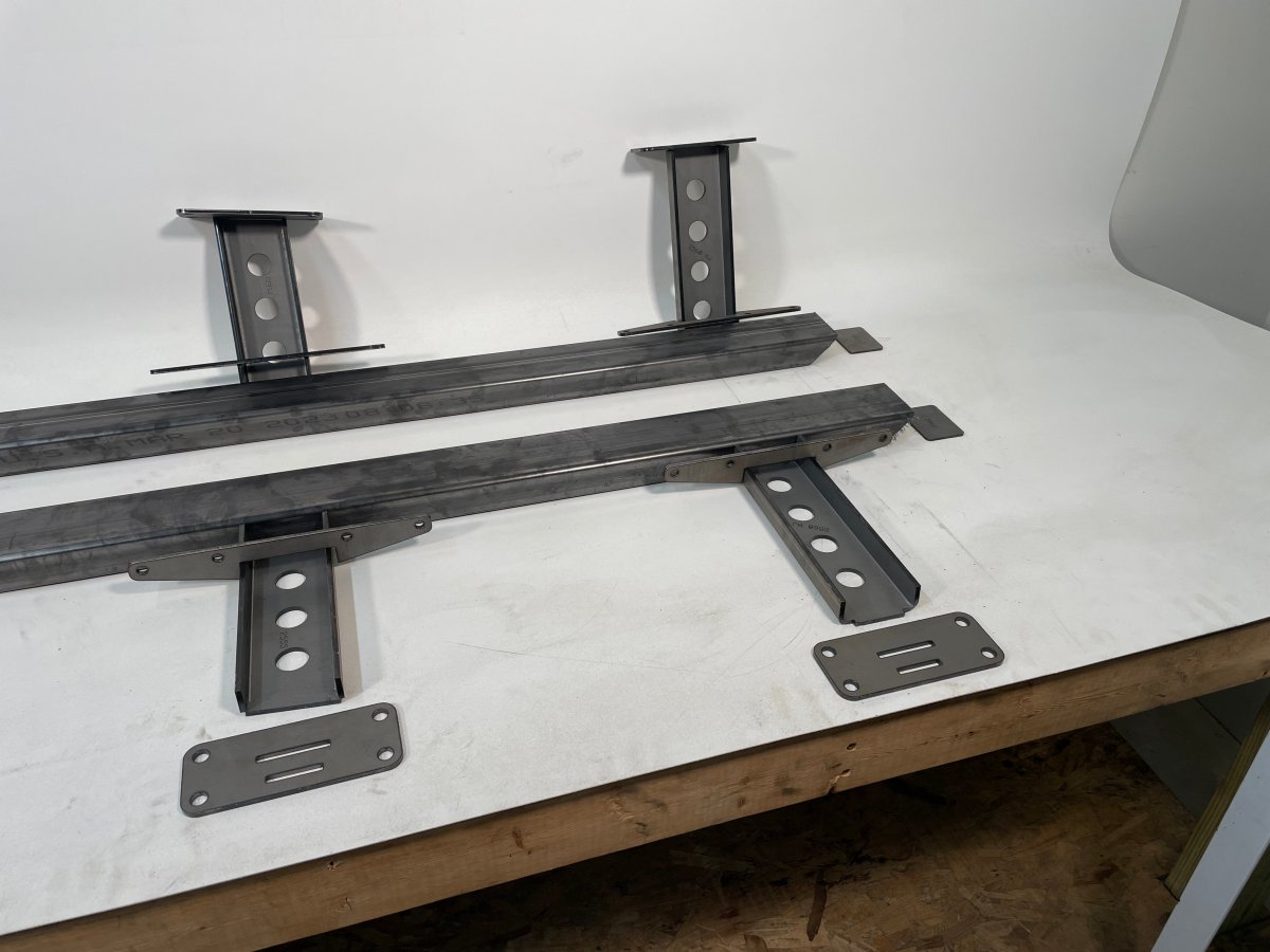 DIY Rock Sliders – Short Bed – Jeep Comanche MJ (1985–1992)