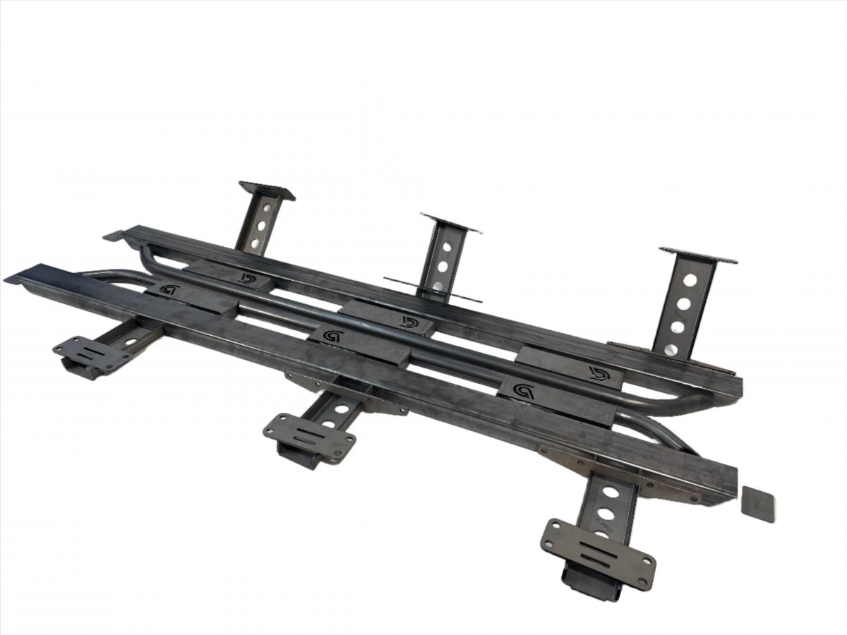 DIY Deluxe Rock Sliders – Short Bed – Jeep Comanche MJ (1985–1992)