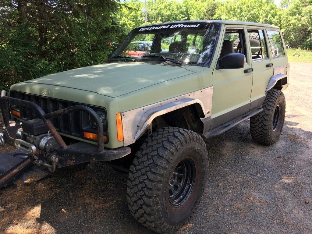 Full Set Steel Fender Armor & Flares, Front and Rear – Jeep Cherokee XJ (1984–2001)
